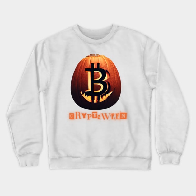 Crypto Halloween Crewneck Sweatshirt by WEARDROBES